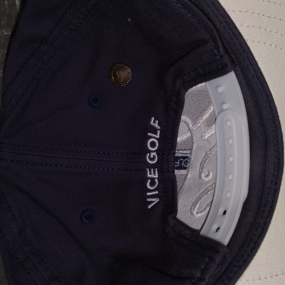 Vice Golf Embroidered Logo Snapback Adjustable Ha… - image 4